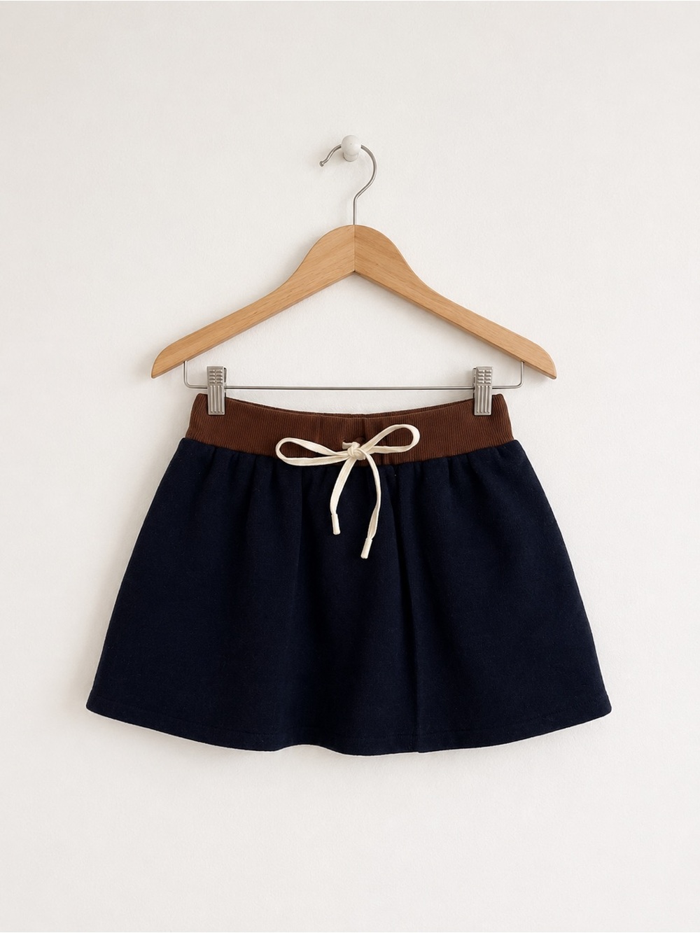NWOT Rareraw Navy Blue Adjustable Drawstring Skort